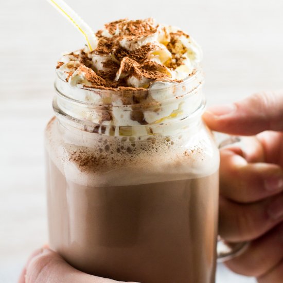 Chocolate Nesquik Milkshake