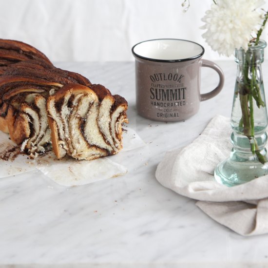 Chocolate Babka Brioche