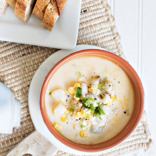 Cod & Corn Chowder