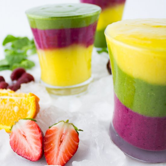 Rainbow Smoothies