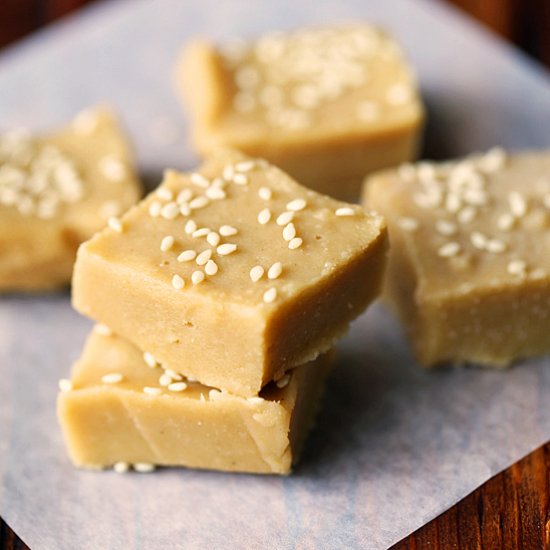 tahini fudge