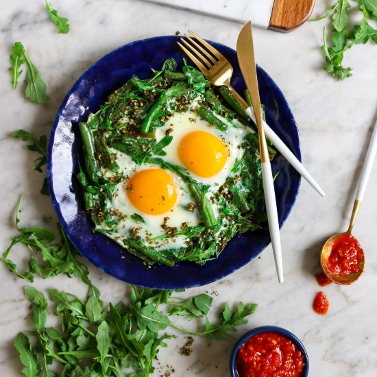 Green Bean Shakshuka