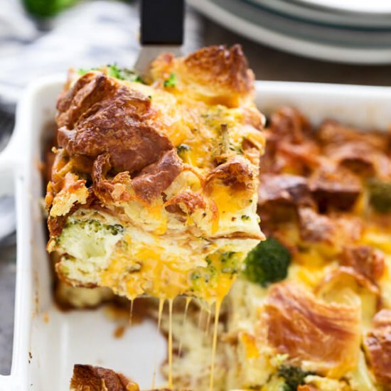 Broccoli Cheddar Casserole