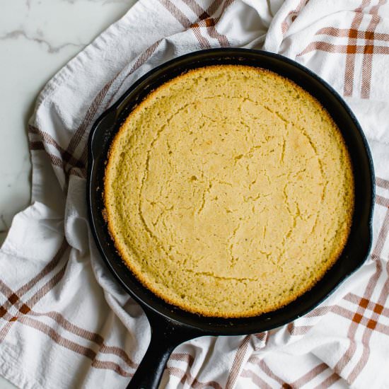 Whole Grain Buttermilk Cornbread