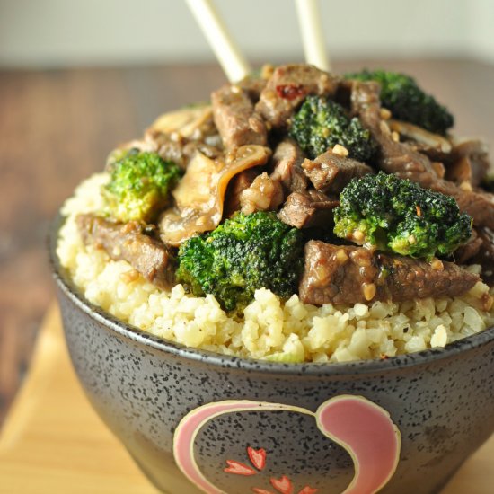 Keto Beef and Broccoli Stir Fry