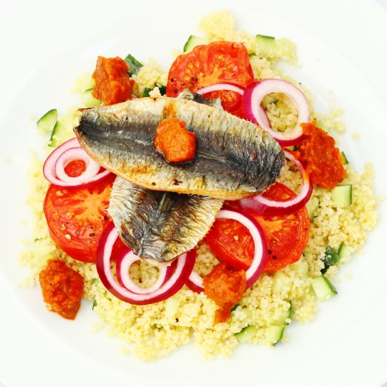 Couscous Sardine Salad