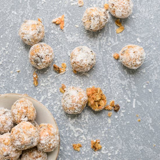 Carrot Cake Bliss Balls