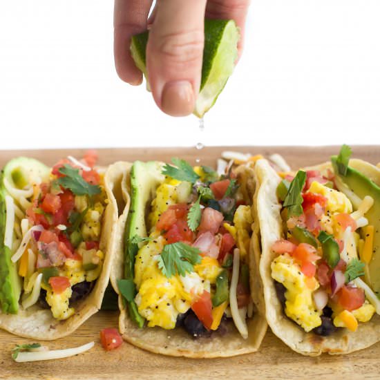 20-Minute Southwest Breakfast Tacos