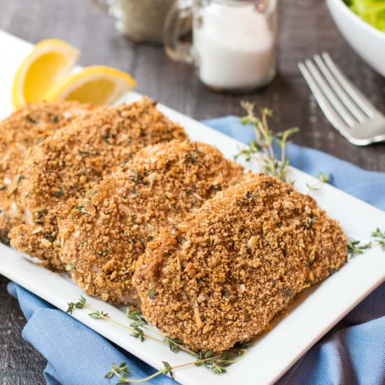 Healthy Breaded Pork Chops