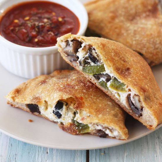 Toaster Oven Calzones