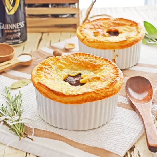 Steak and Guinness Pot Pie