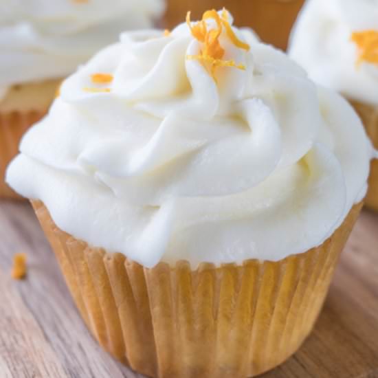 Orange Marmalade Cupcakes