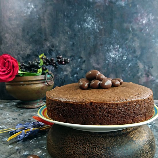 Eggless Chocolate Coffee Cake