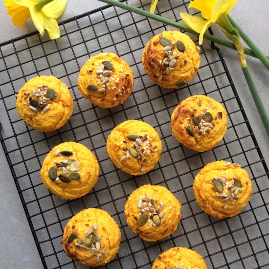 Whole Orange and Squash Muffins