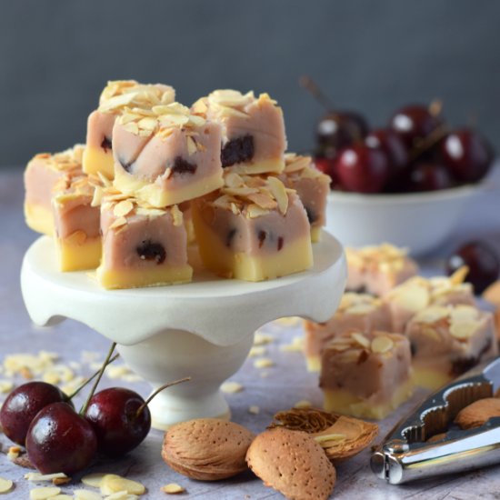 Cherry & Almond Fudge