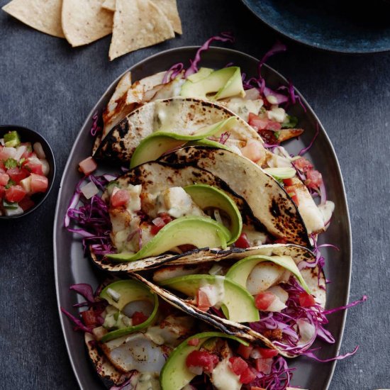 Grilled Mahi Mahi Fish Tacos