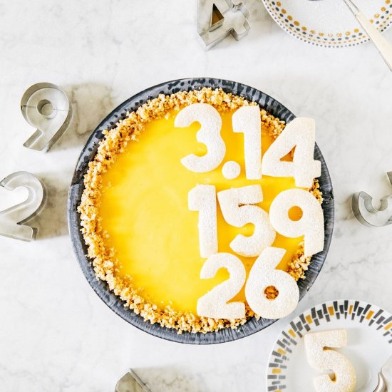 lemon sugar cookie pie