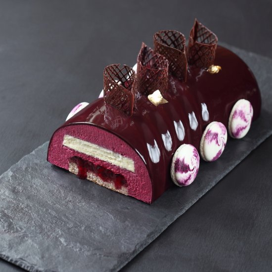 Black Currant Entremet