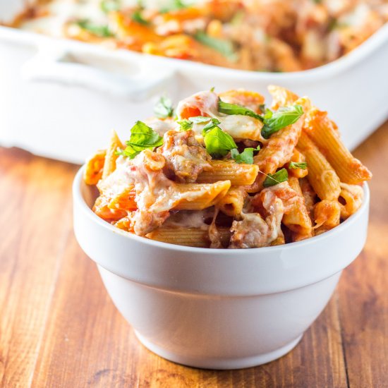 Baked Italian Sausage Penne