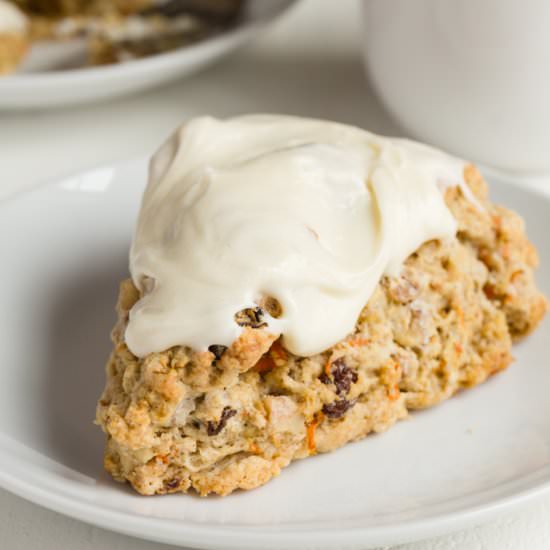 Carrot Cake Scones