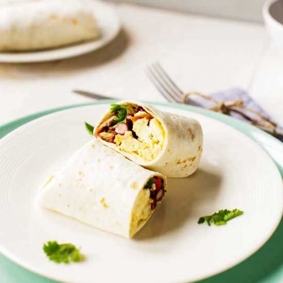 Breakfast burrito