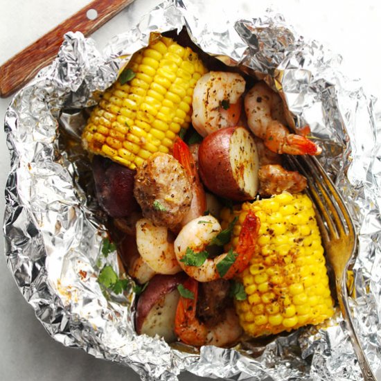 Foil Packet Low Country Boil