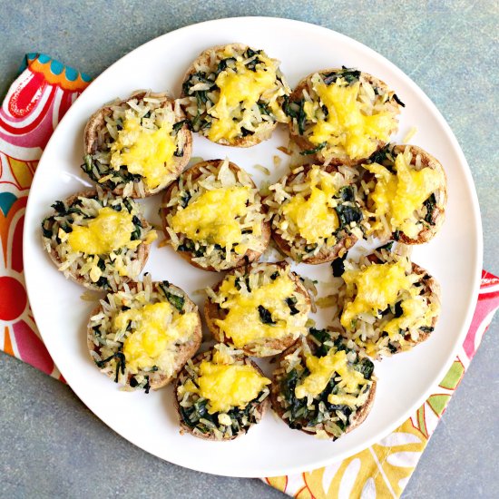 Vegan Stuffed Mushrooms