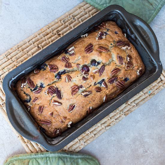 Blueberry Banana Bread