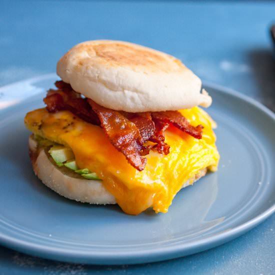 Sheet Pan Breakfast Sandwiches