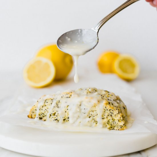 Lemon Poppy Seed Scones