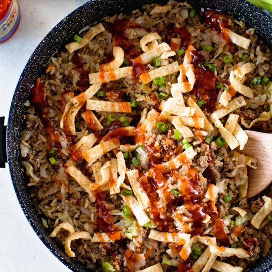 Easy Egg Roll in a Bowl