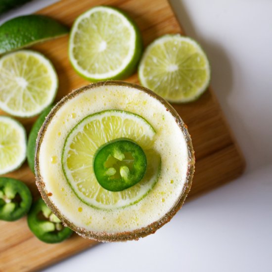 Mango Jalapeno Beer Margaritas