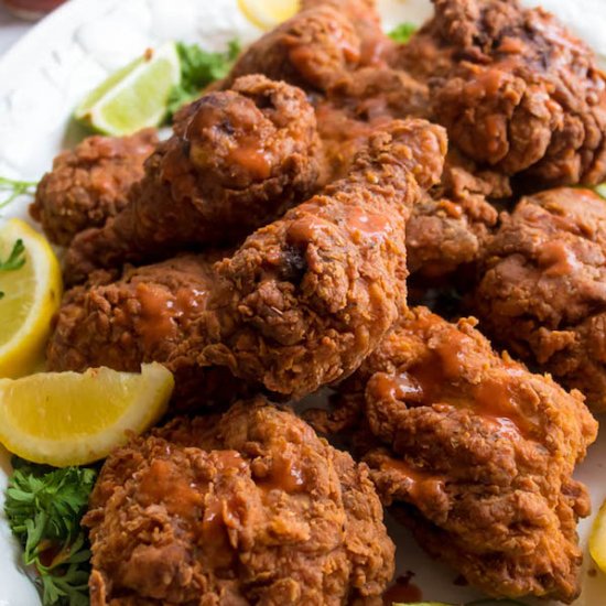 Spicy Buttermilk Fried Chicken