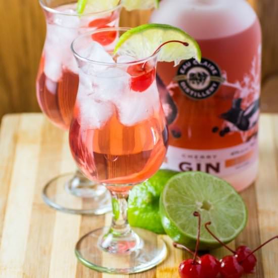 Cherry Gin & Tonic