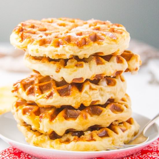 Belgian Liege Waffles