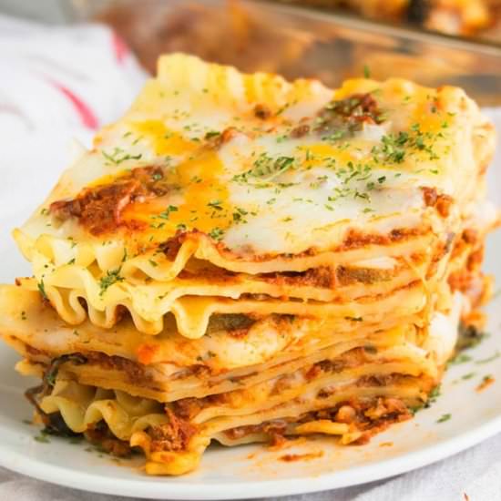 Easy Beef Lasagna