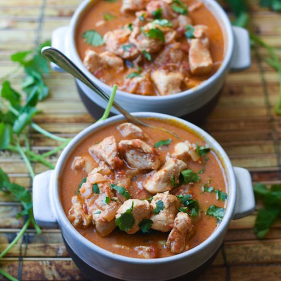 Easy Healthy Indian Butter Chicken