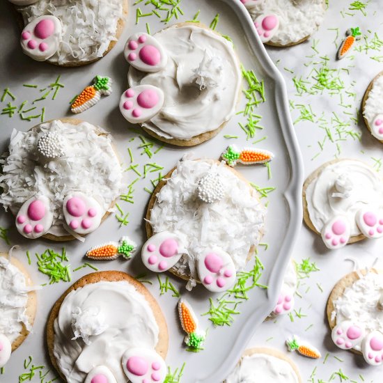 Easy Bunny Butt Easter Cookies