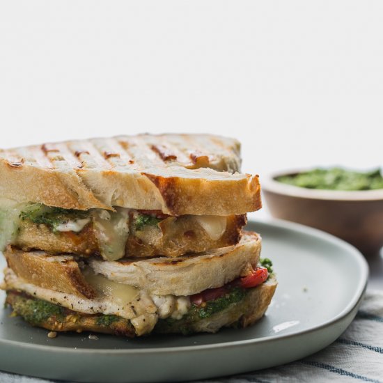 Italian Chicken Paninis