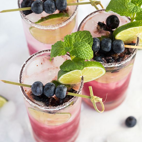 blueberry mojito