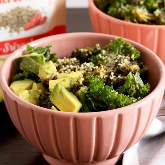 Creamy Lemon Caper Broccoli Salad