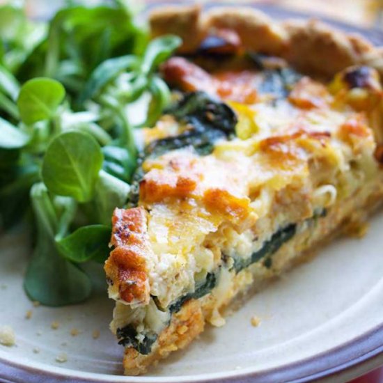 Vegan Quiche Lorraine