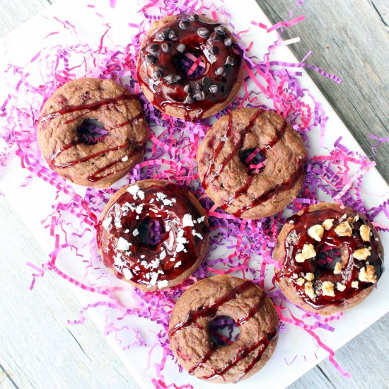 Berry Burst Donuts (GF, V)