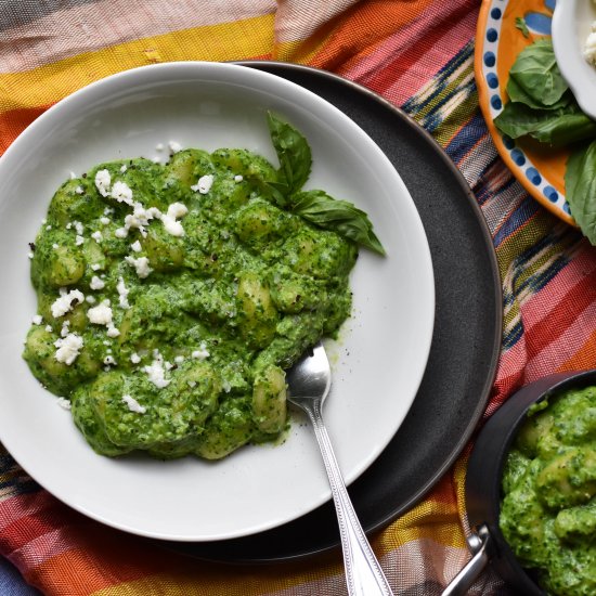 Peruvian Gnocchi Verde