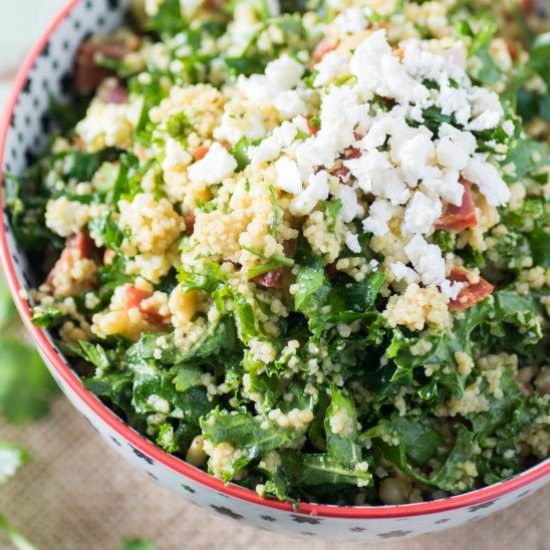 Kale, Cilantro, & Chorizo Tabbouleh