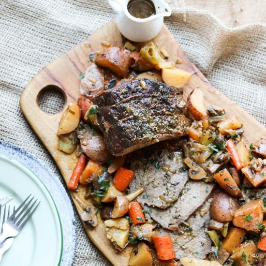 SLOW COOKER SUCCULENT POT ROAST