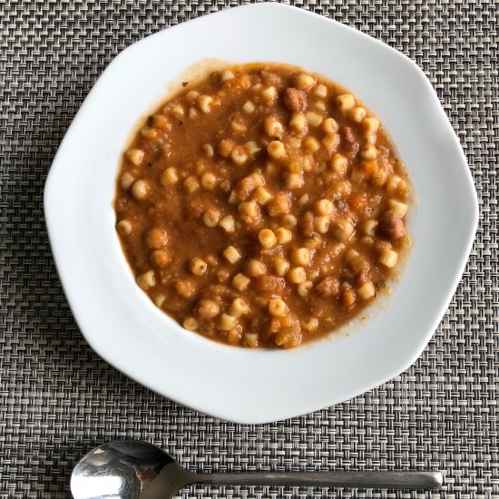 Mixed Bean Pasta Fagioli