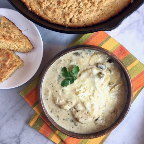 Poblano & Potato Chowder