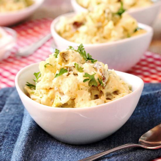 Easy Potato Salad with Egg