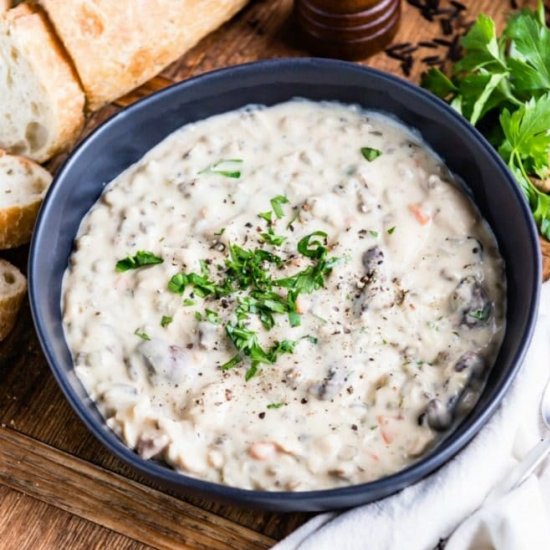 Chicken Soup with Wild Rice